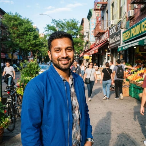 Portrait of Arjun Mehta